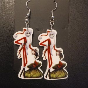 NIGHTMARE BEFORE XMAS RESIN EARRINGS